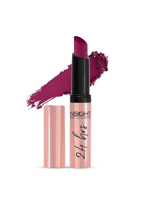 Insight Cosmetics 24 Hrs Non Transfer Matte Lipstick |Matte Finish |Lightweight Lipstick |