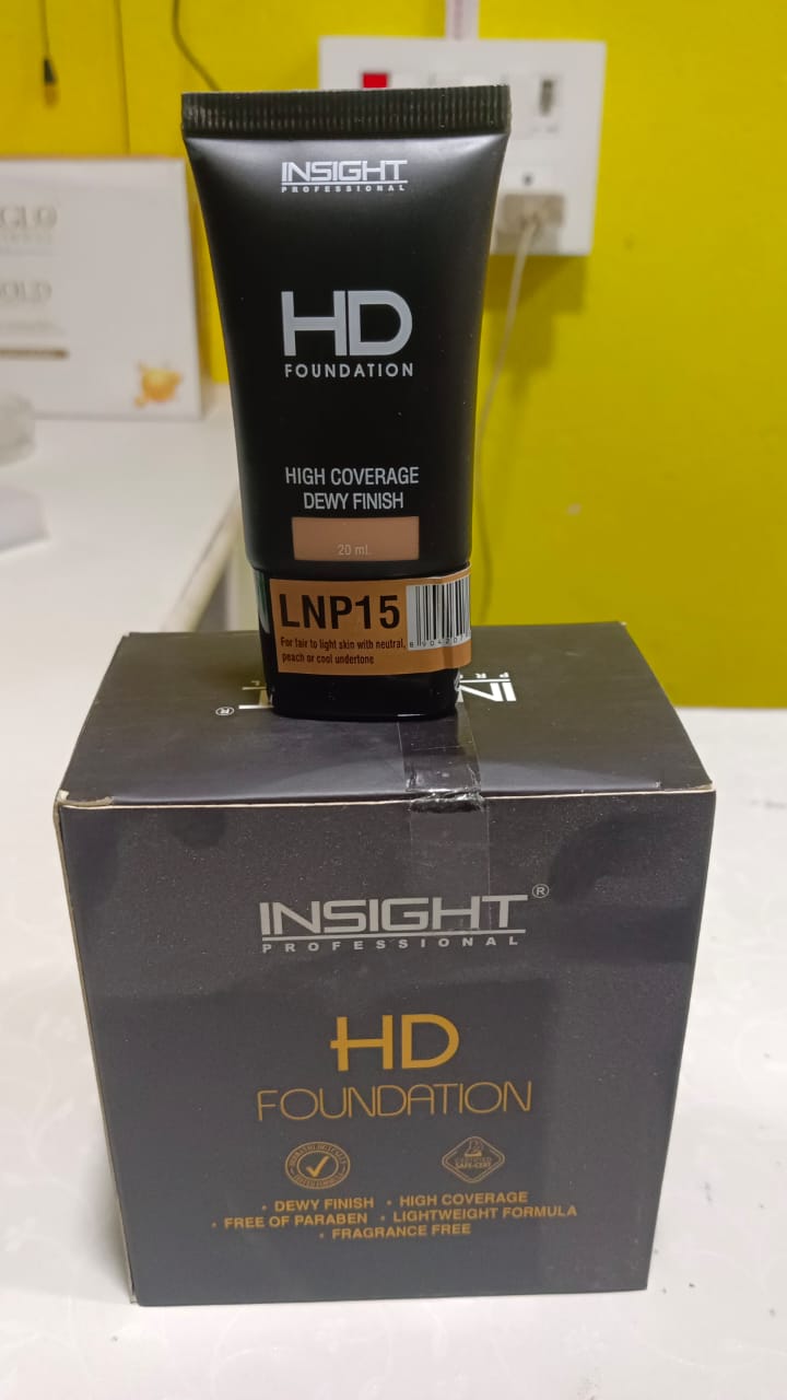 Insight HD Foundation - high coverage dewy finish -20ml (LNP15)